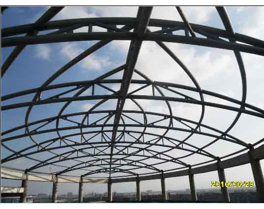 原平中煤朔州宾馆管桁架工程